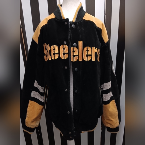 NFL Other - Suede Steelers jacket